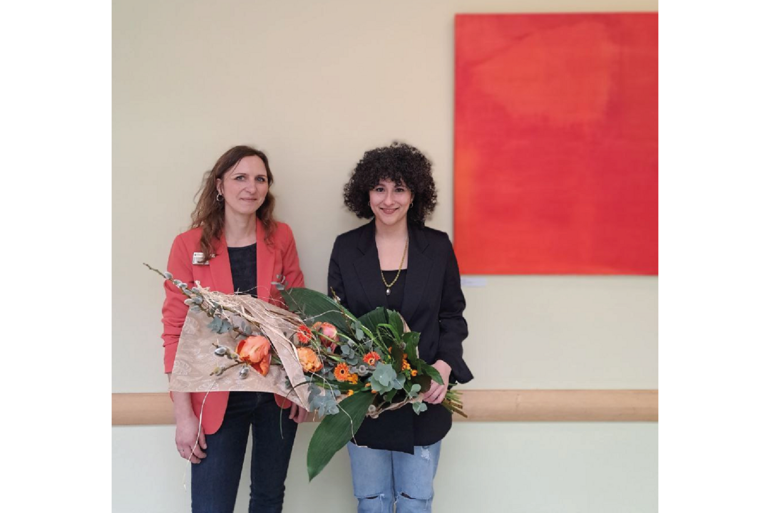 Norma Rothe und Ghazal Dabbaghi