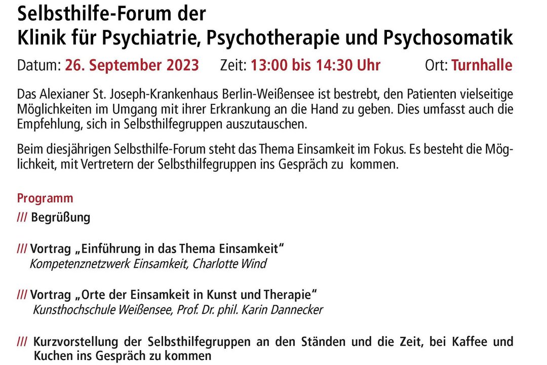Selbsthilfeforum