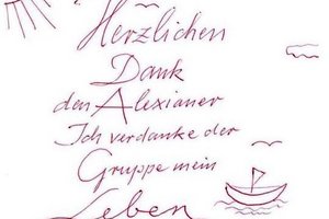 Patientendank Ausschnitt