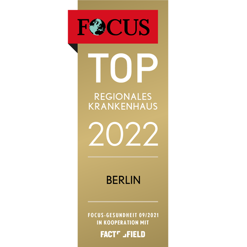 Alexianer Berlin Weißensee ist Top Regionales Krankenhaus (Focus Siegel)